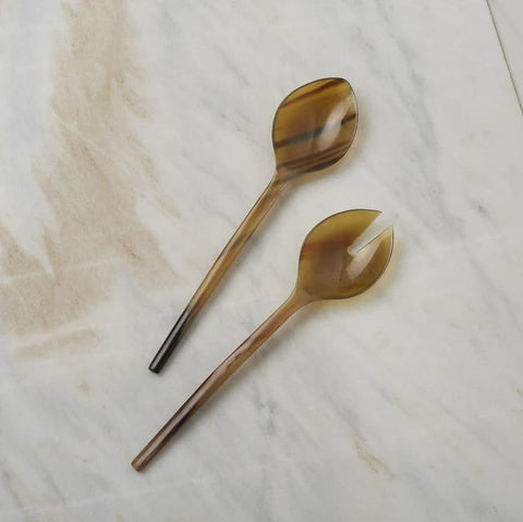 HORN SERVING SET MEDIUM THIN