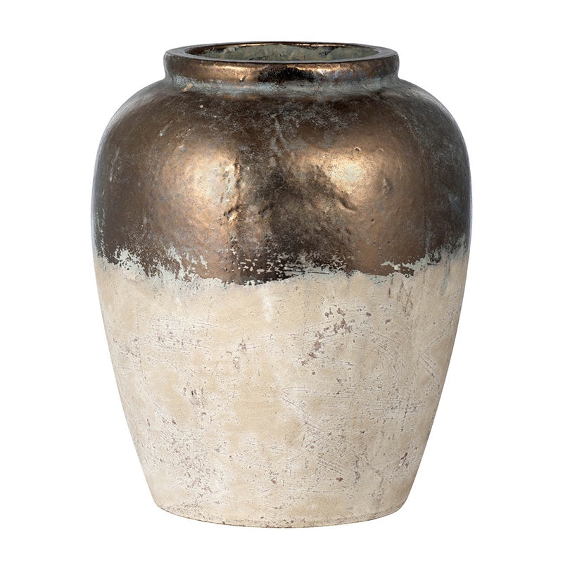 CANDIA VASE SIENNA 16"