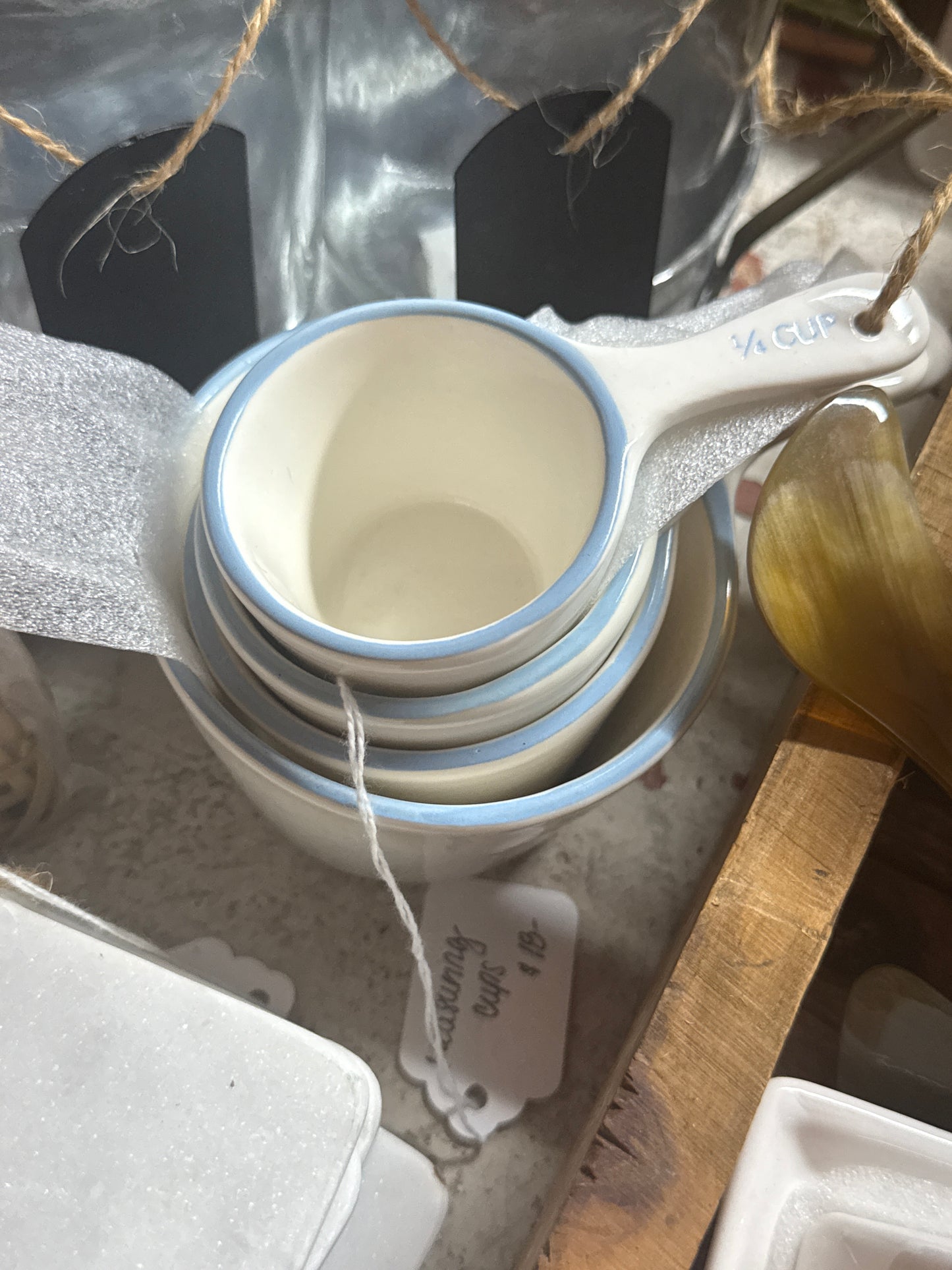Measuring cups - ceramic