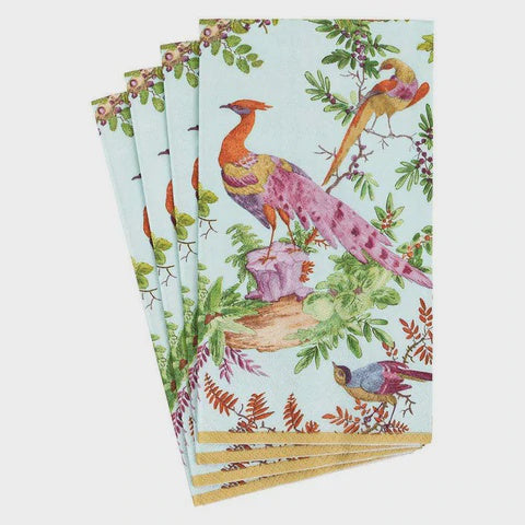CHELSEA BIRDS GUEST TOWEL NAPKINS