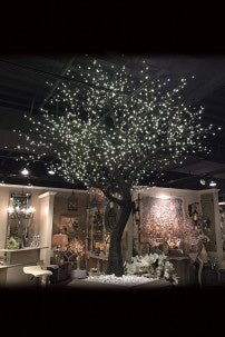 9' LED TWIG TREE WITH 1632 LIGHTS