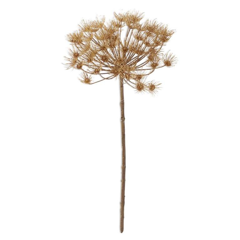 21.75" TAN FALL ALLIUM STEM