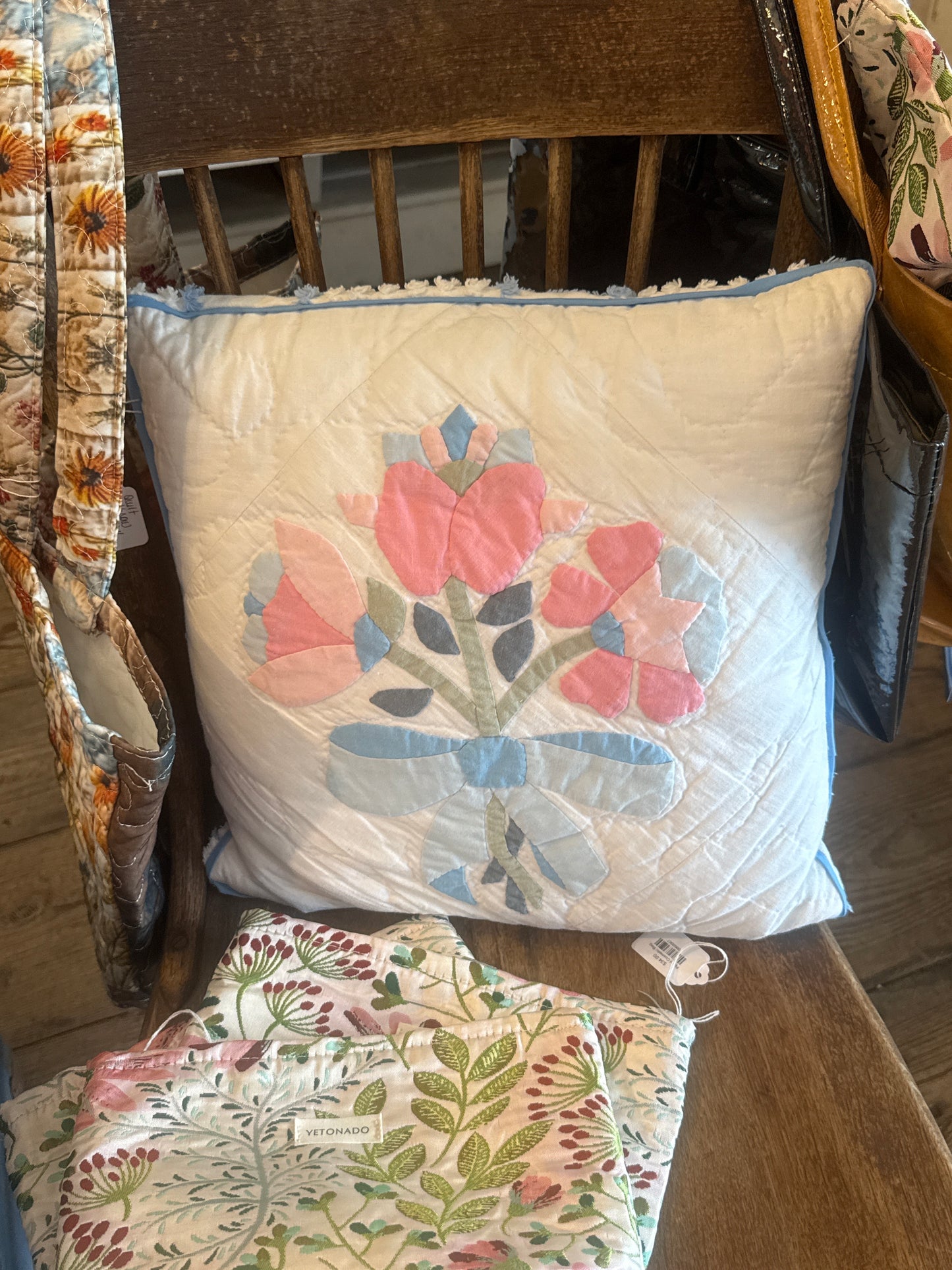 Quilted Pillow - Handmade