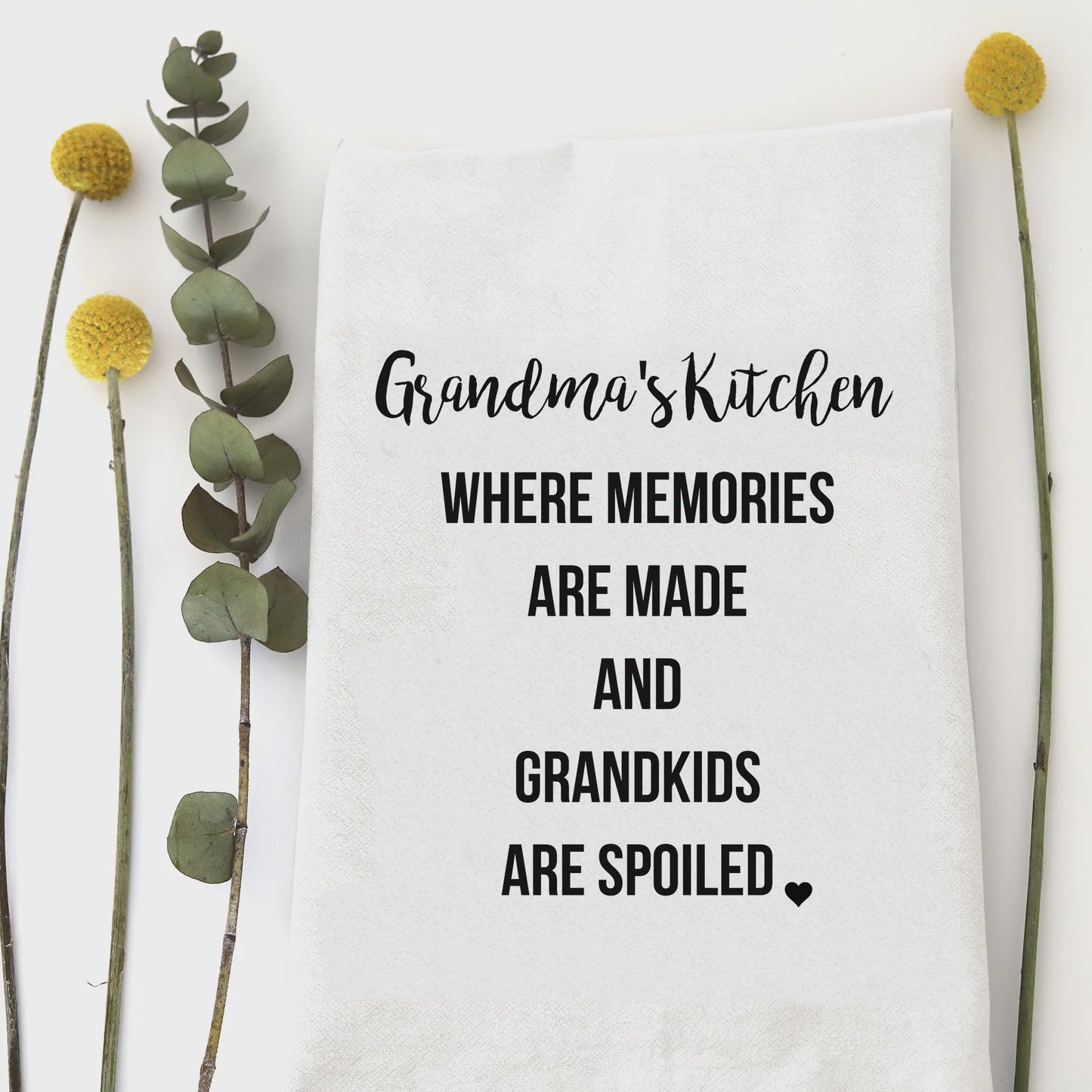 GRANDMA'S KITCHEN TEA TOWEL