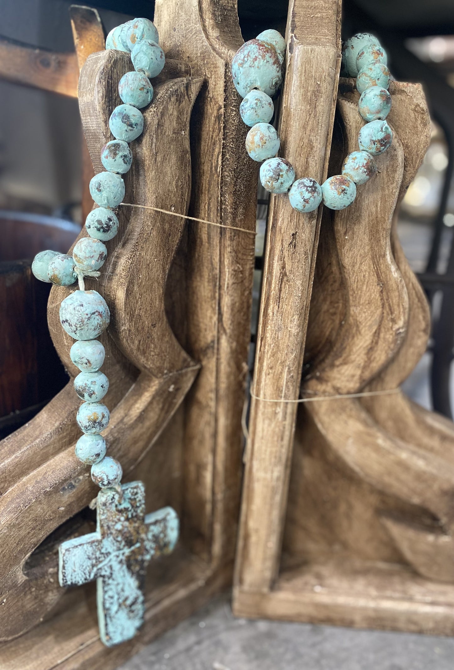 CERAMIC ROSARY BEADS LARGE