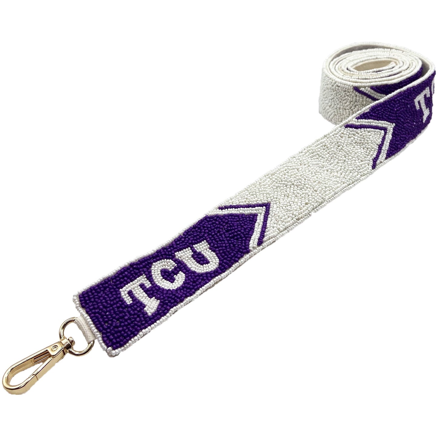 TCU BEADED STRAP