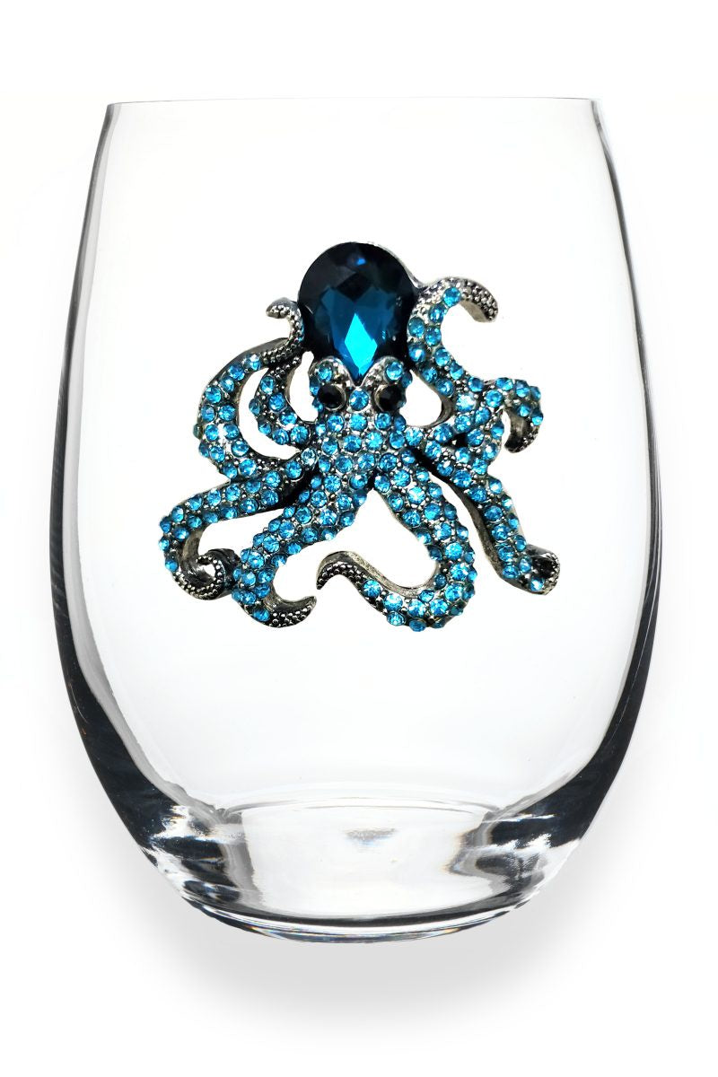 OCTOPUS STEMLESS WINE GLASS