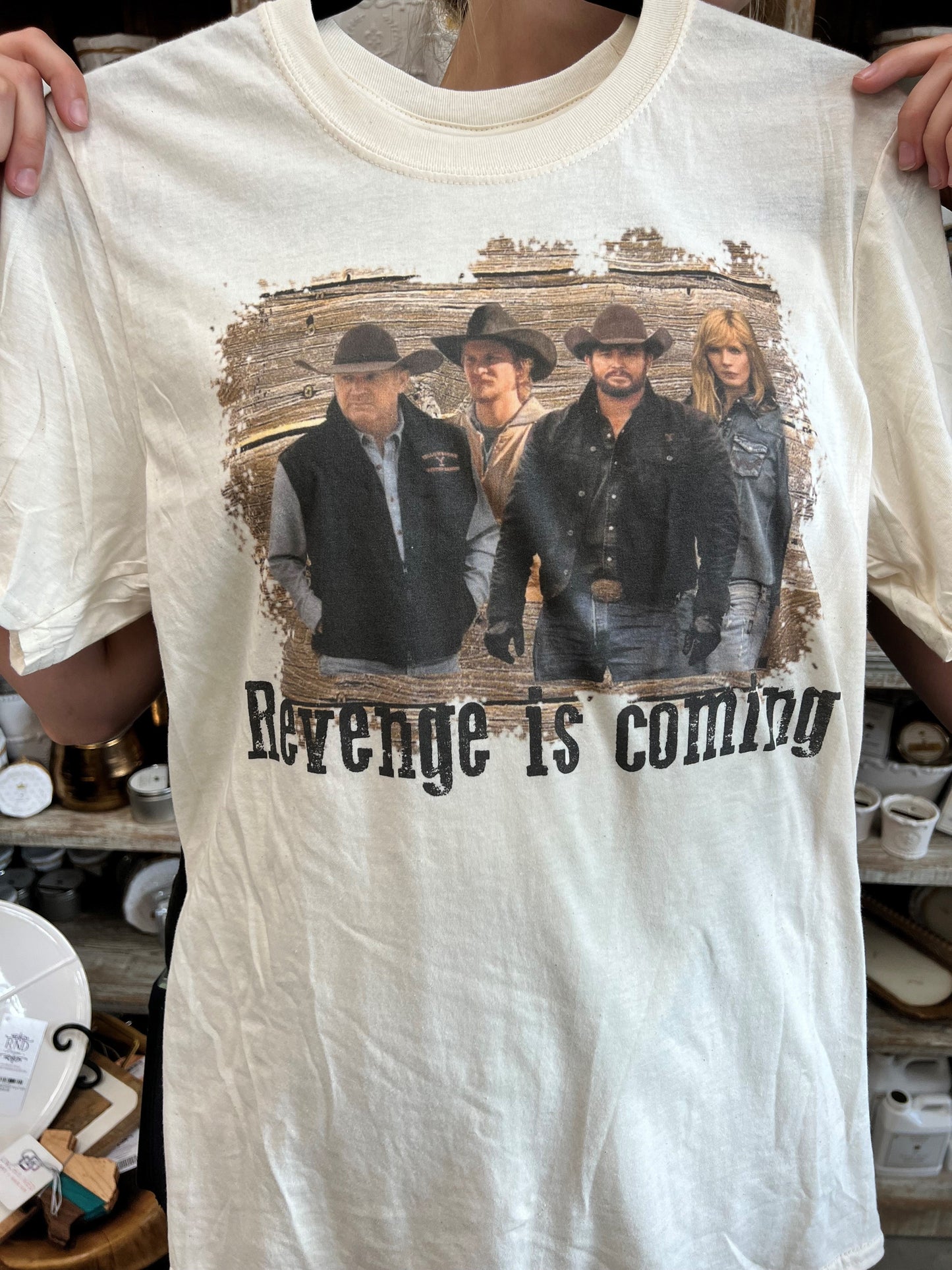 REVENGE IS COMING T-SHIRT