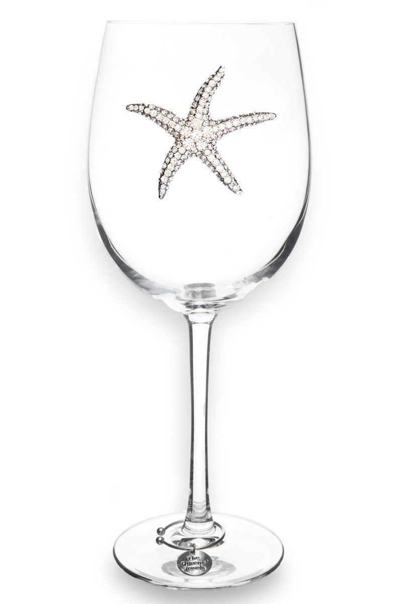 STARFISH STEMMED WINE GLASS