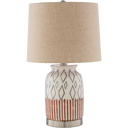 OSBORNE HAND PAINTED LAMP