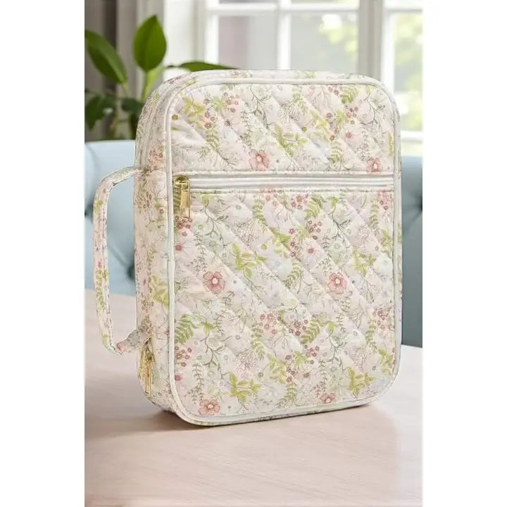 Ruth Pink Floral Bible Cover