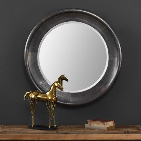 REGLIN BRONZED COPPER MIRROR