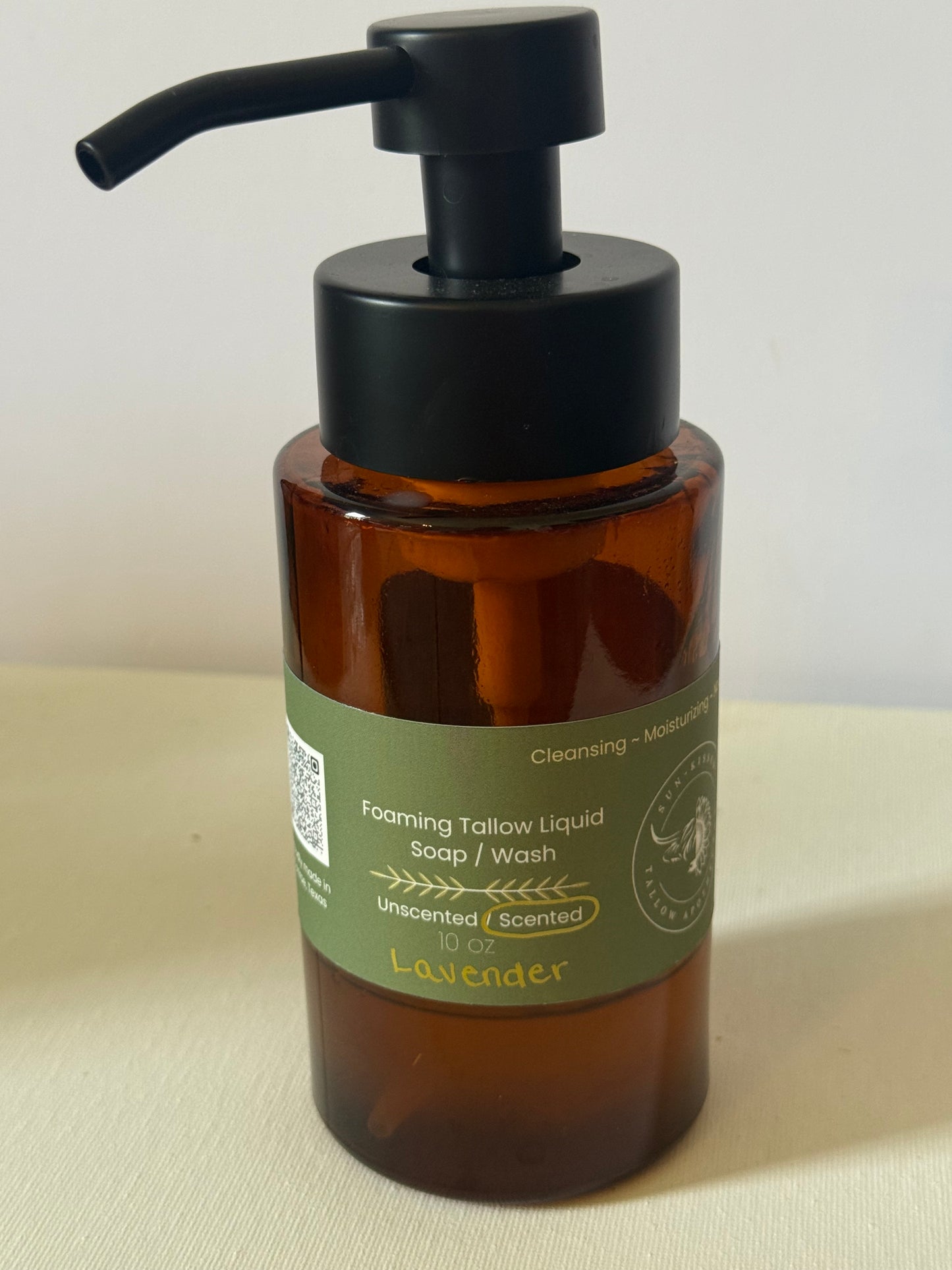 Tallow Liquid Soap -10oz