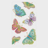 JEWELED BUTTERFLIES PEARL GUEST NAPKIN