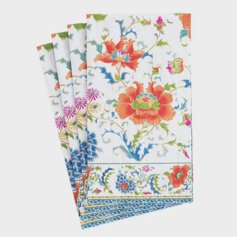 WHITE CHINESE CERAMIC WHITE GUEST NAPKIN