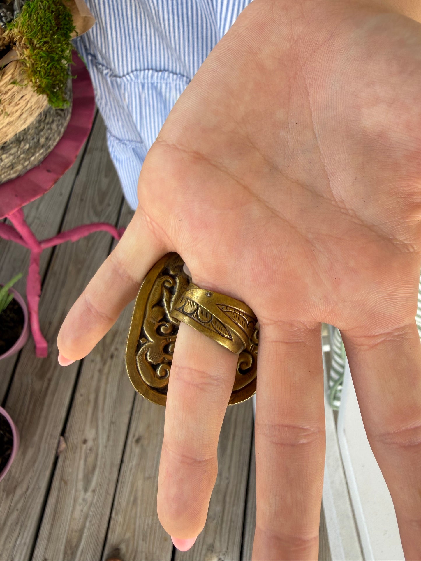 Hand Carved Bone and Agate Rings