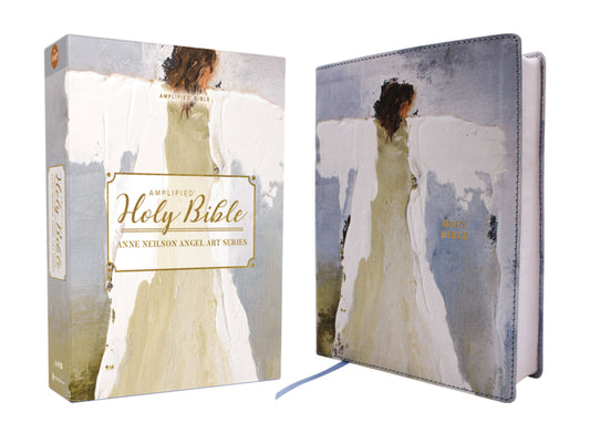 Amplified Bible Anne Neilson Angel Art Leathersoft Blue