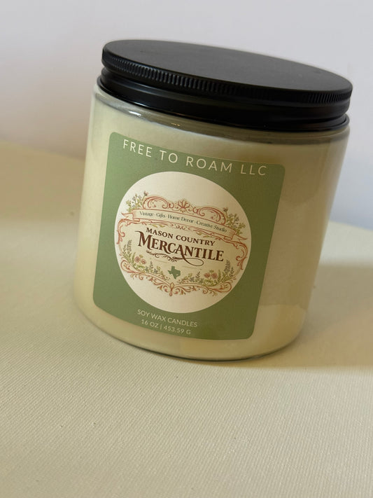 Candle Jar - 16oz - Mason Country Mercantile
