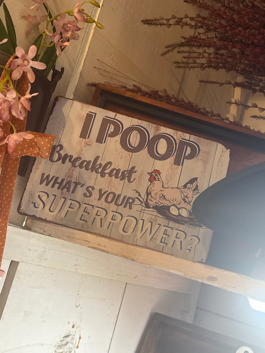 Metal Sign