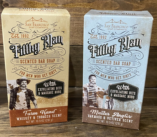 FILTHY MAN SCENTED BAR SOAP