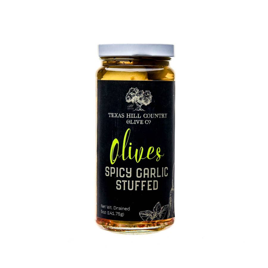 Spicy Garlic Stuffed Table Olives