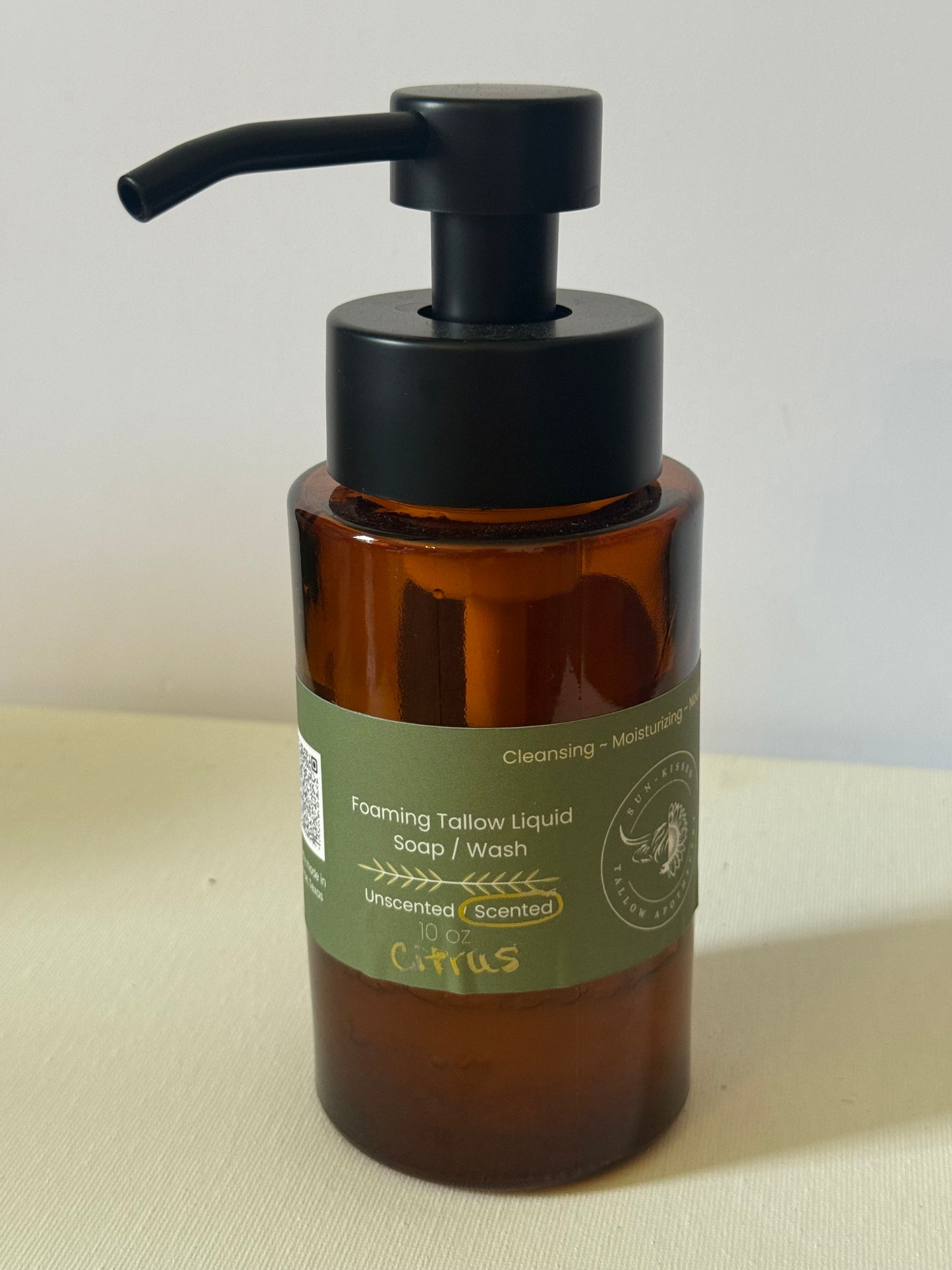 Tallow Liquid Soap -10oz