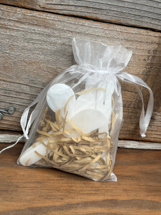 Horn Spreaders - white set/5