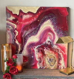 "DIPPED IN RUBY" ORIGINAL ART