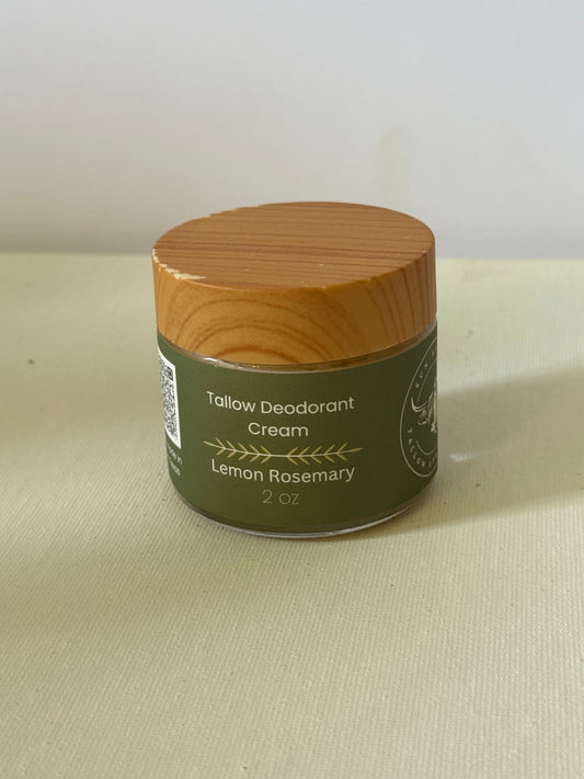 Tallow Deodorant Cream -2oz