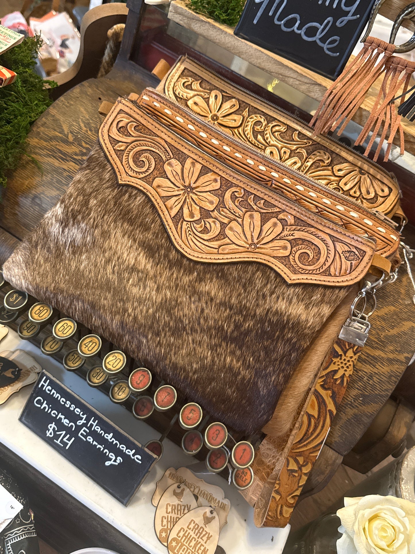 Leather Purse - Handmade