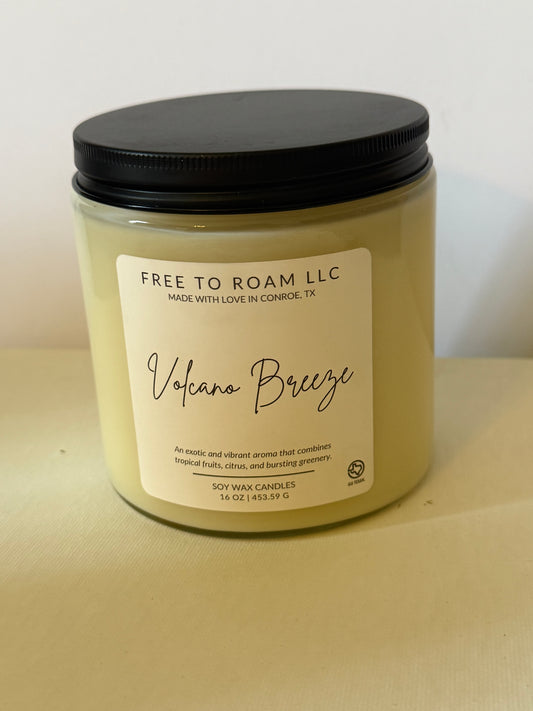 Candle Jar - 16oz - Volcano