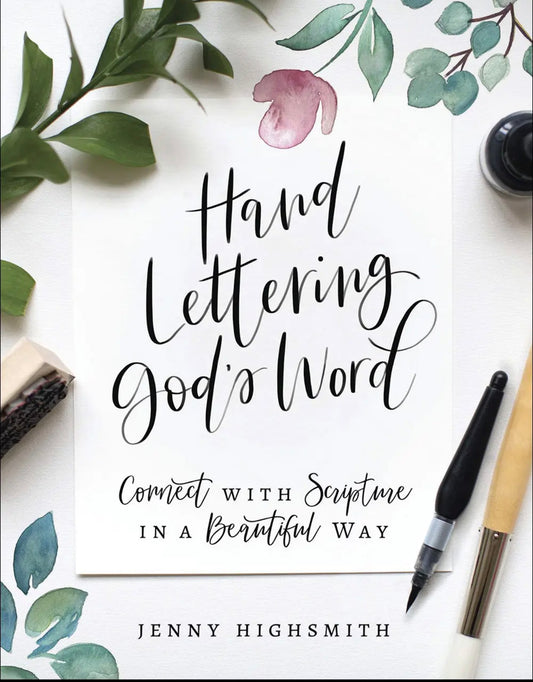 Hand Lettering Gods Word Book