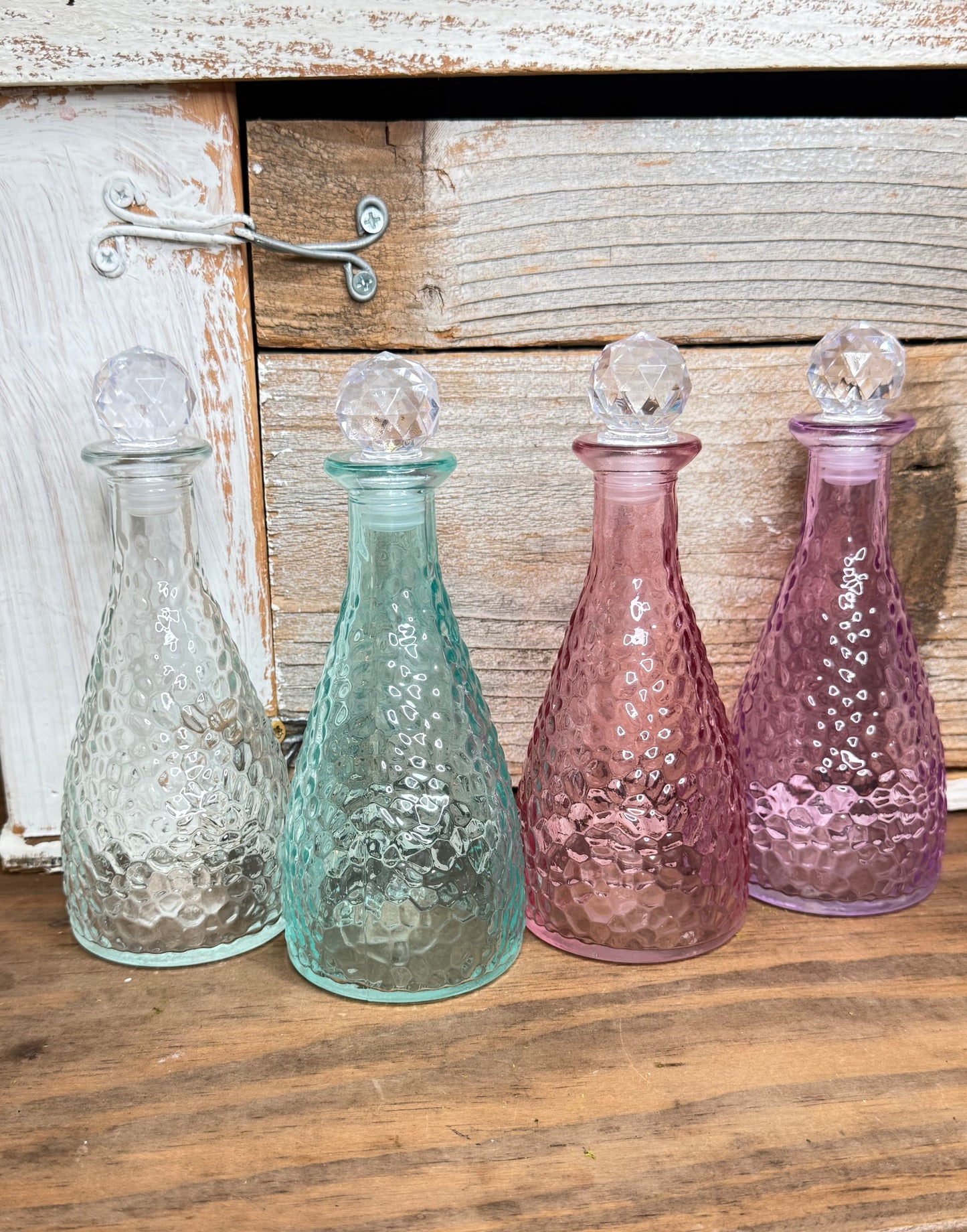 Glass Jar with Crystal Top