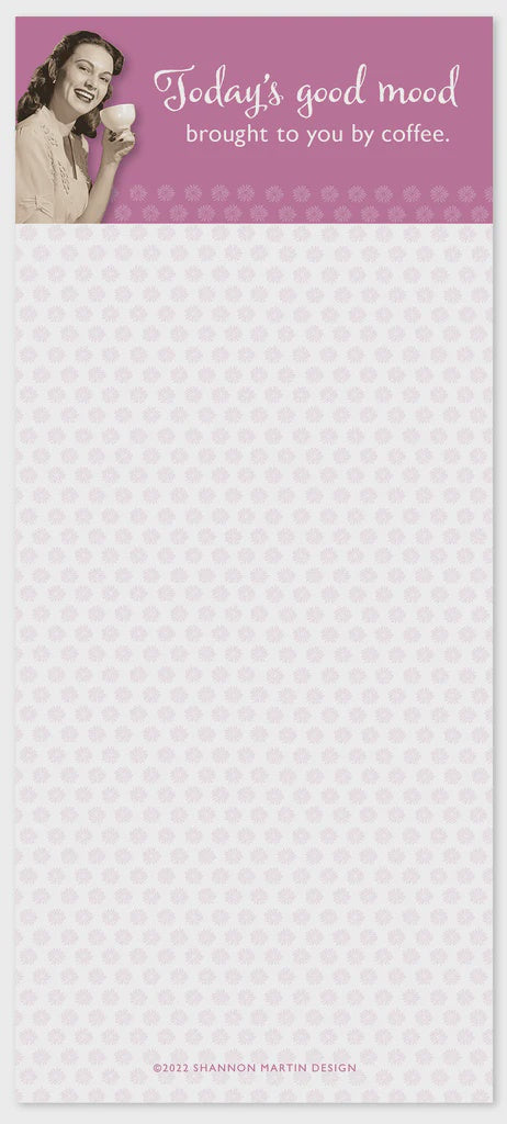 GOOD MOOD BY COFFEE LISTPAD