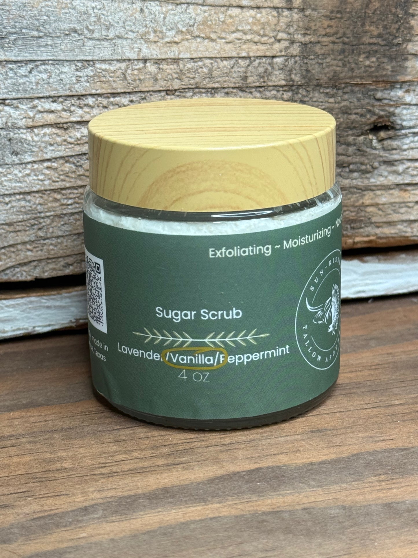 Tallow sugar scrub - 4oz