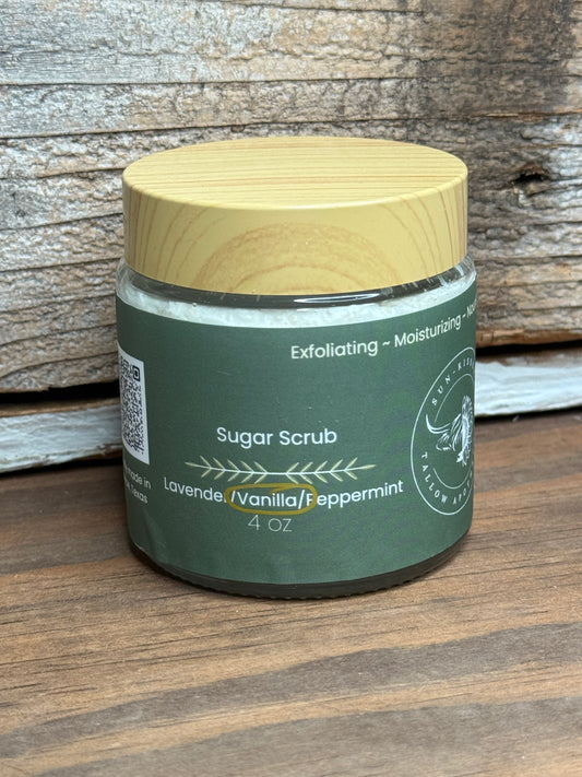Tallow sugar scrub - 4oz