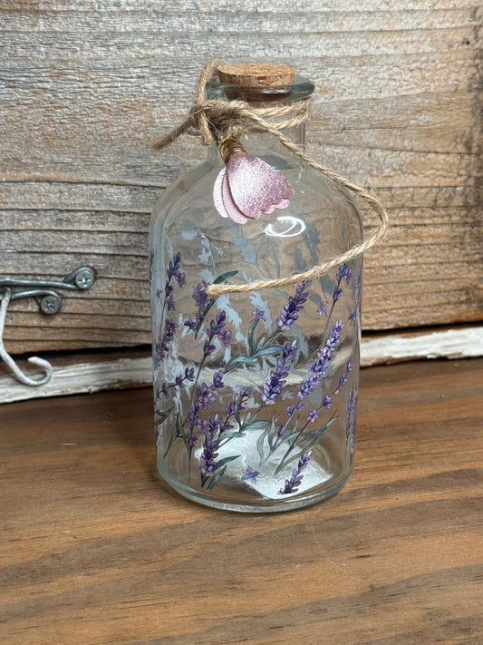 Glass Jar w/Cork