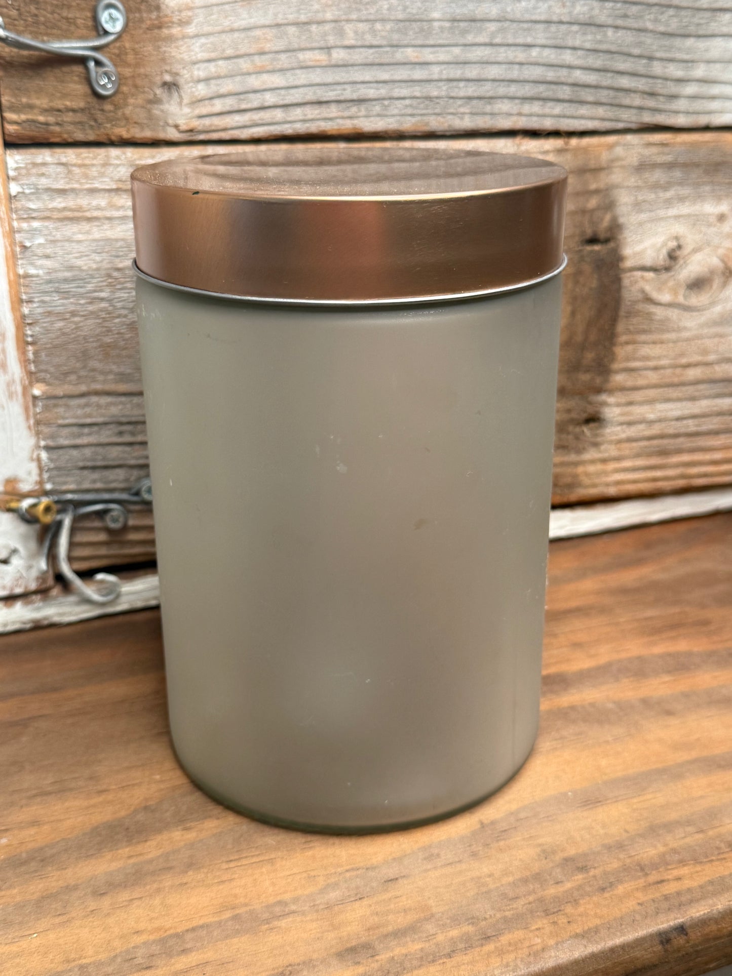 Frosted Jar - Copper Top