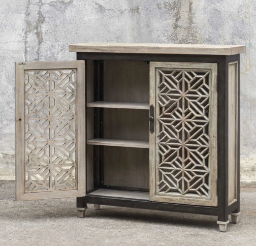 BRANWEN 2 DOOR ACCENT CABINET