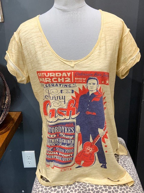 JOHNNY CASH JADED GYPSY TEE SHIRT