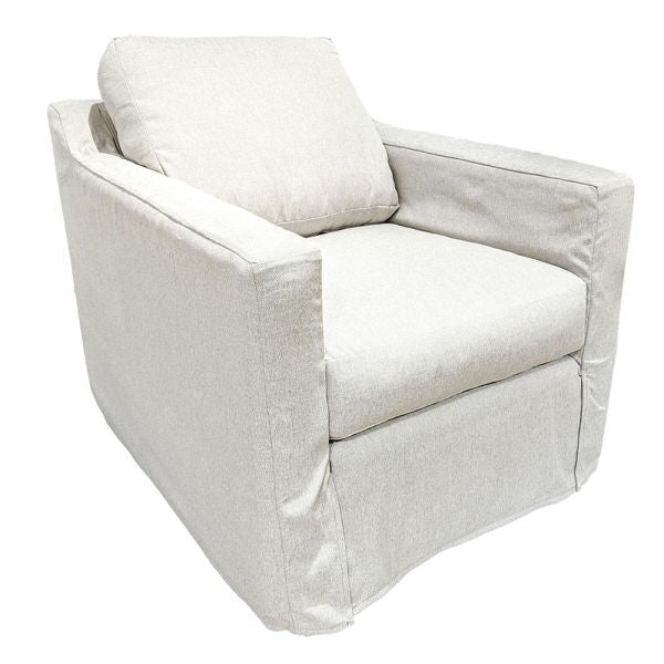 LANCASTER SWIVEL CHAIR BASKET NATURAL COLOR