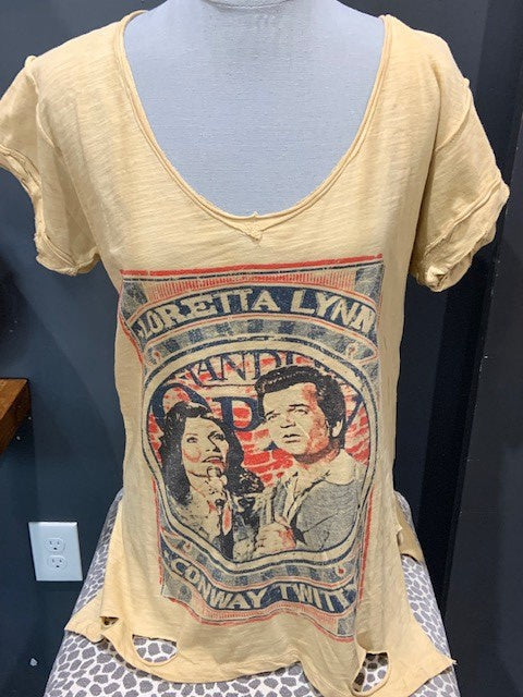 LORETTA AND CONWAY JADED GYPSY TEE SHIRT