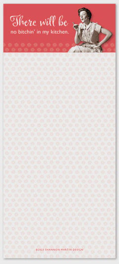 NO BITCHIN' LISTPAD