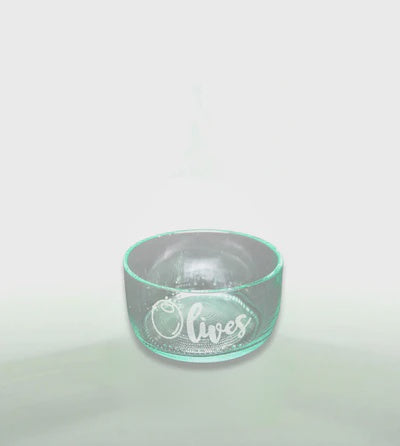 GLASS DESSERT BOWL/POOL
