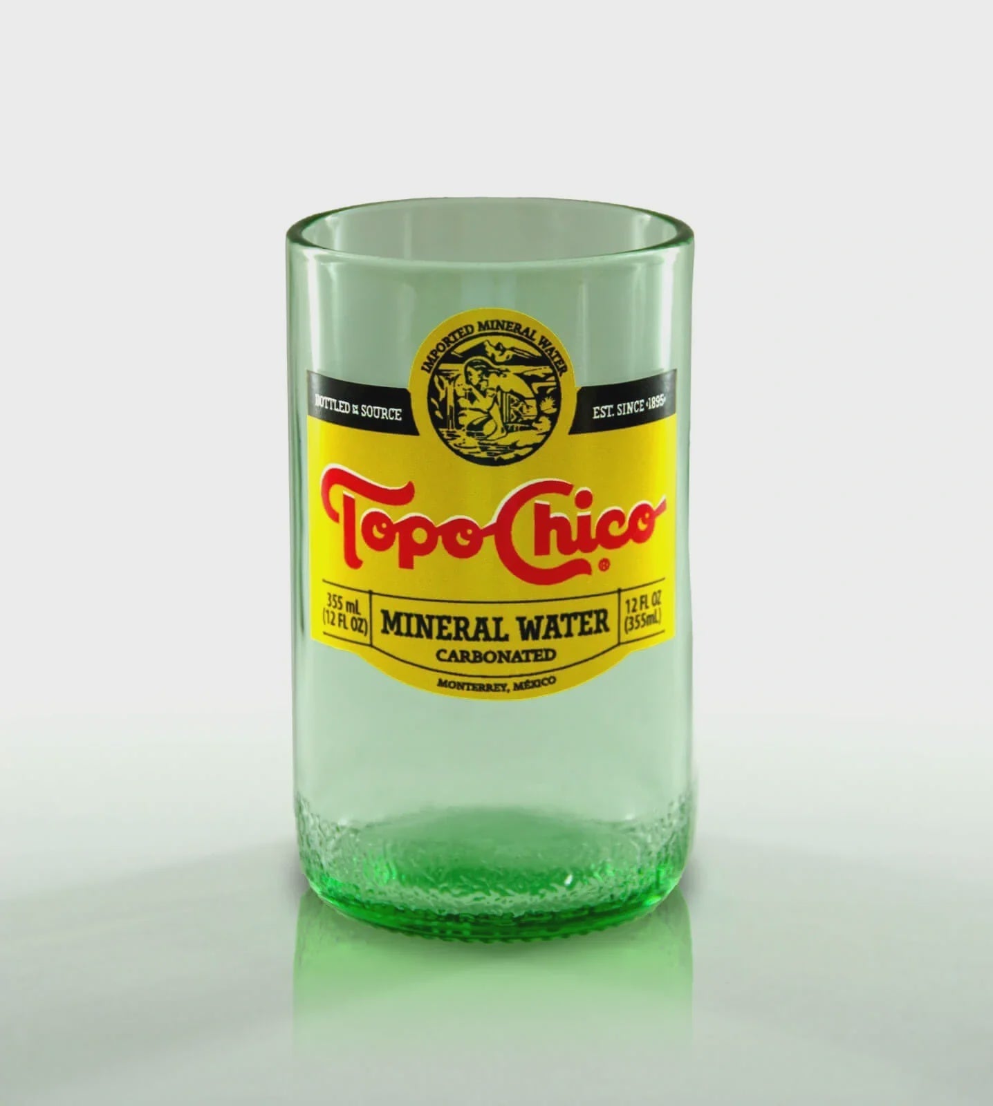 REPURPOSED TOPO CHICO BOTTLE GLASSES