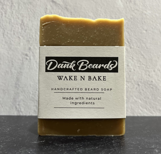 WAKE 'N BAKE LUXE HANDCRAFTED BEARD SOAP