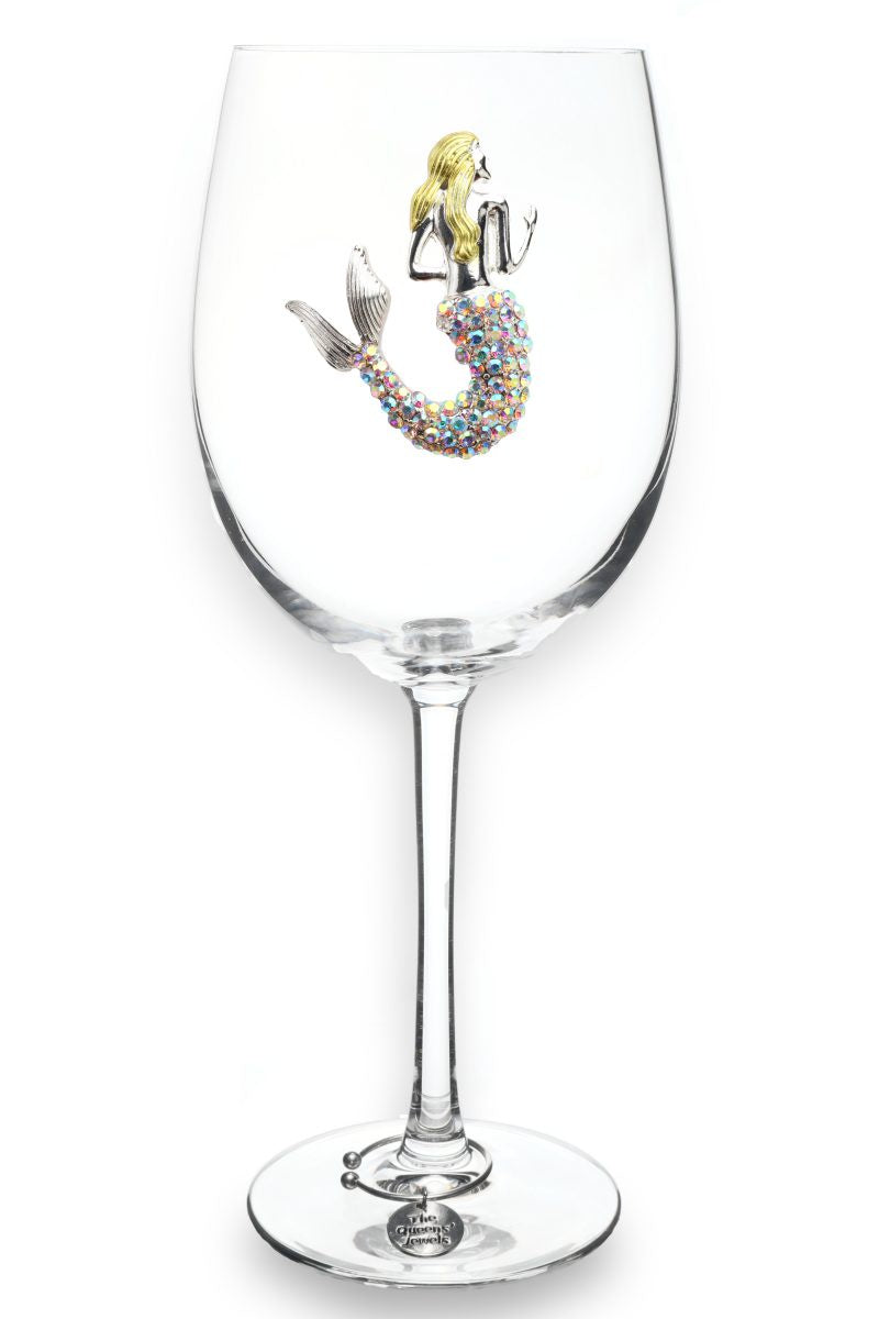 AB MERMAID STEMMED WINE GLASS