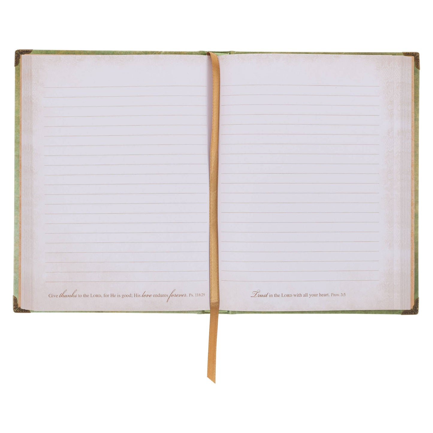 Journal Hardcover Mint Bee Faith Rom. 5:1