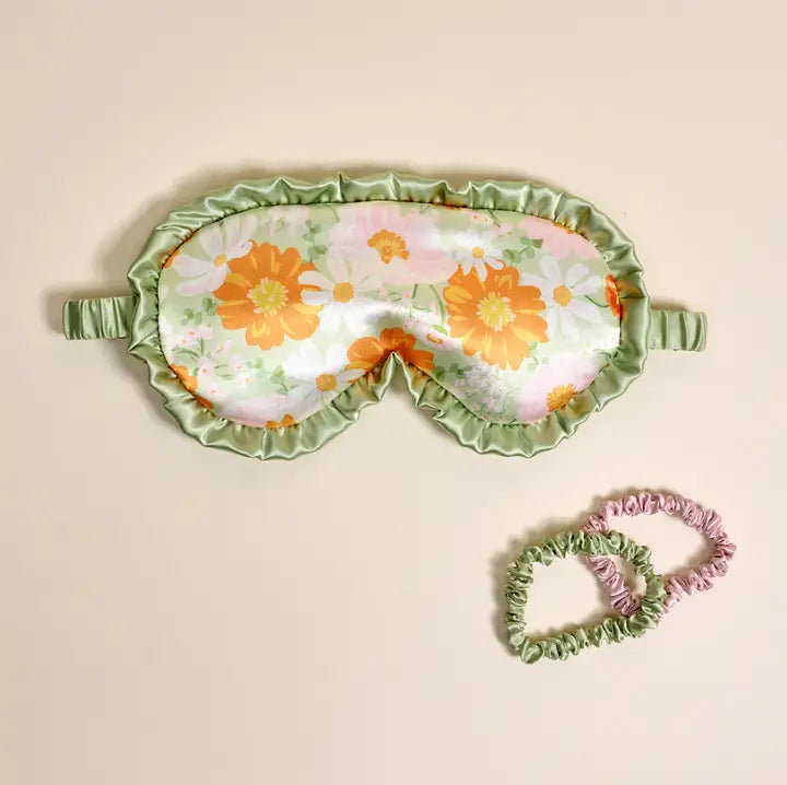 The Slumber Party Mask–Sage Floral